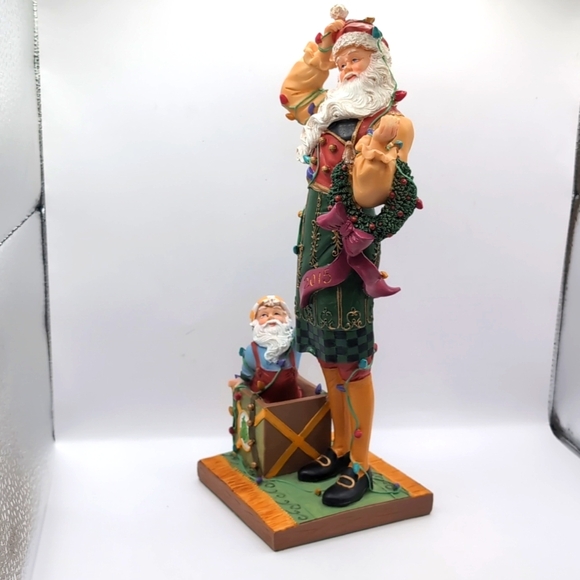 Lenox Santa's Merry Mix Up 2015 Limited Edition Christmas Collection Figurine - Picture 4 of 7